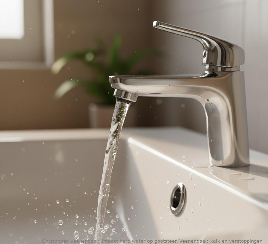 Impact hard water op gootsteen Veenendaal: kalk en verstoppingen