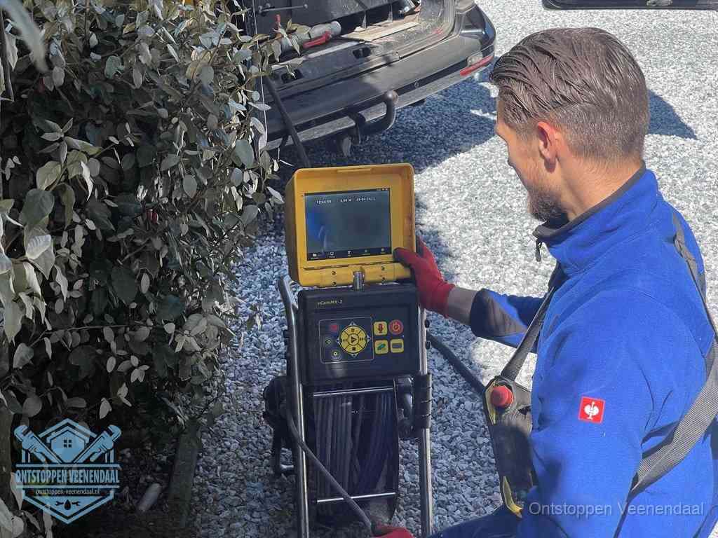 Rioolinspectie met camera in Veenendaal